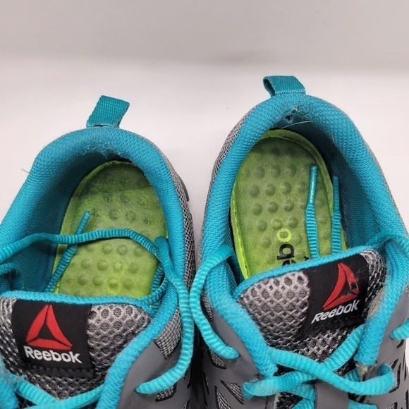 Reebok Sublite Cushion Athletic Work Shoe-Gray-Women's 8W‎ - Picture 7 of 9